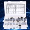 240Pcs Elastic Cylindrical Pin Carbon Steel Hollow Positioning Auxiliary Parts