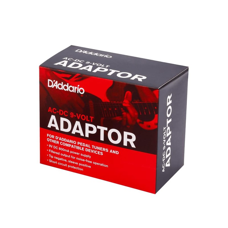 D'Addario Accessories PW-CT-9V DC Power Adapter – Pedalboard Supply -