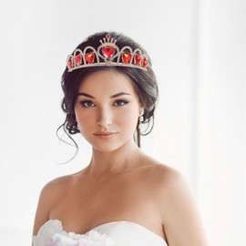 FRCOLOR Love Crown Headband Hair Accessories For The Bride Crowns Hair Accessories For Women Baroque Princess Stag Night Headdress Women Headpiece Bridal Hair