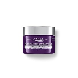 Kiehl's Super Multi-Corrective Eye Treatment, Crema de Ojos Multi Correctora, Antienvejecimiento, Suaviza Párpados, con Extracto de Semilla de Árandan
