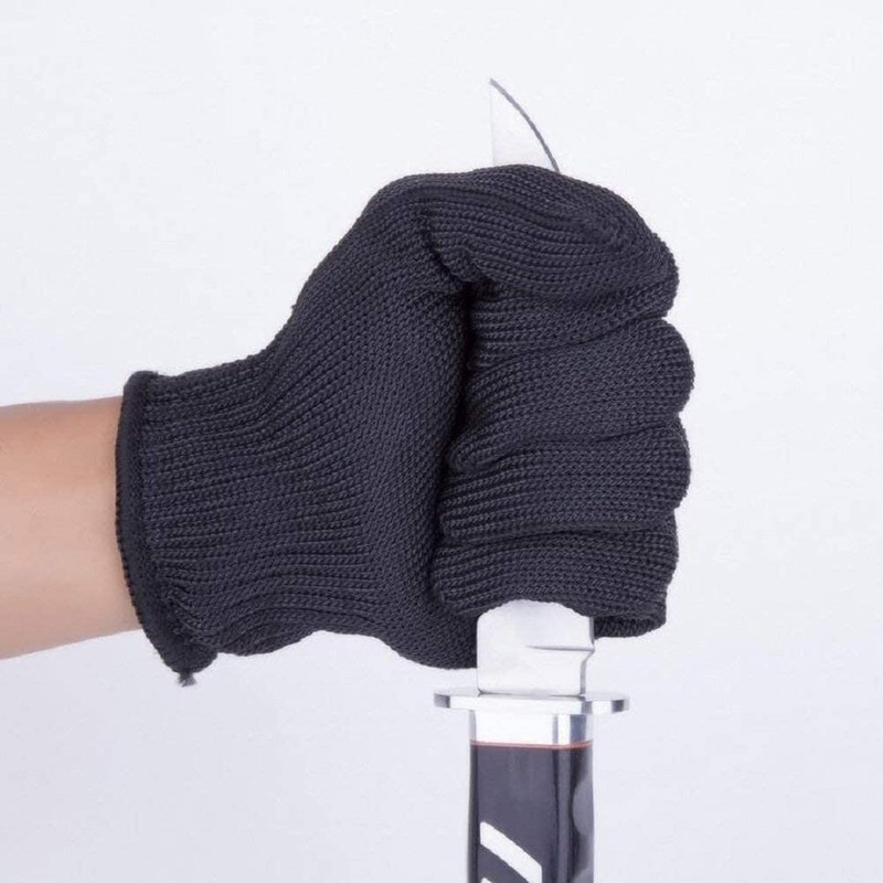 ANCLLO Level 5 Safe Cut Resistant Glove Metal Wire Glove