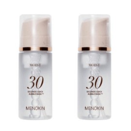 Menokin Bubble Pack Efficacy Review I bought it with my own money 30 second quick moist essence Manokin Menoki Mask 2pcs / 메노킨 버블팩 효능 효과 내돈내산 후기 30초 퀵 모이스트 에센스 매노킨 메노키 마스크 2개
