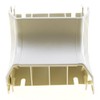 Panduit T70ICIW Power Rated Raceway Inside Corner Fitting, Off White