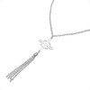 Agalea | Collar Corbatero con Dije de Nudo de Bruja