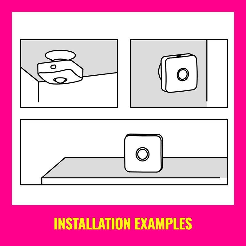 WiZ Indoor Motion Detector Wireless [White] Ultrasonic Sensor for Automatic