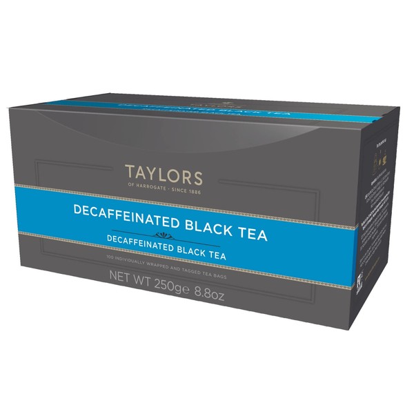 Taylors of Harrogate Decaffeinated Breakfast, 100 Count (Pack of 1)