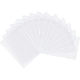 Transparent Plastic Vertical ID Credit Card Holder Protector Sleeve,PVC Wallet Size Slot for ID Card, Debit Card and Business Cards Protector Sleeves 50Pcs (30)