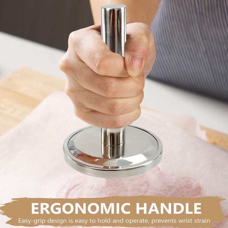 KAYCROWN Meat Tenderizer Hammer, Meat Pounder Flattener, Stainless Steel Kitchen