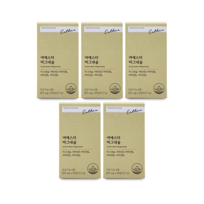 Esther Formula [Esther Formula] Esther Formula Yeo Esther Magnesium 850mg