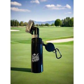 WaterBlade™ Golf Cleaner - Keep Your Golf Clubs Clean and Shiny - Color: Black
