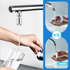 Set of 2 Swivel Tap Attachments, Tap Extension with Water