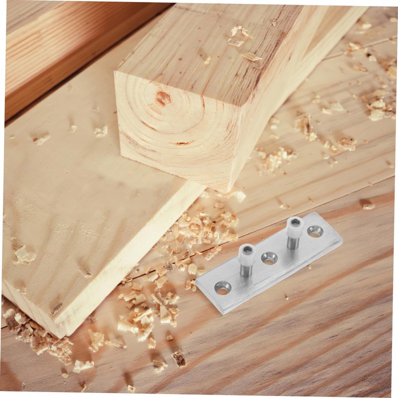 TEHAUX Stainless Steel Sliding Barn Door Stopper Easy Install Wood