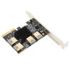 PCI‑E Riser Card PCI‑E X4 1 to 4 PCI Express