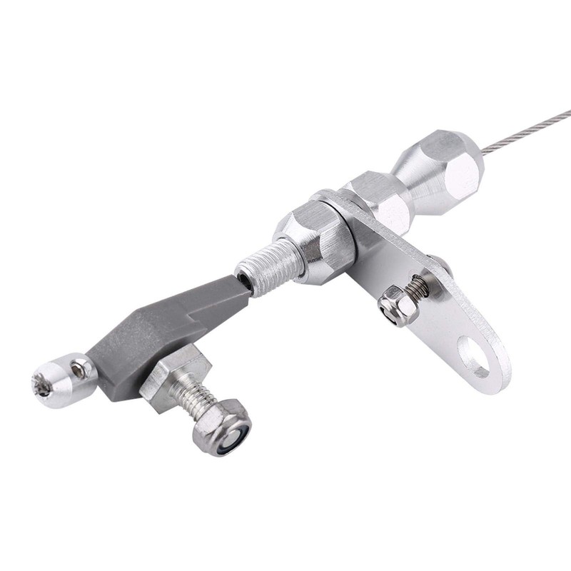 For Chevy TH350 Stainless Steel Braided Transmission Kick Down Cable
