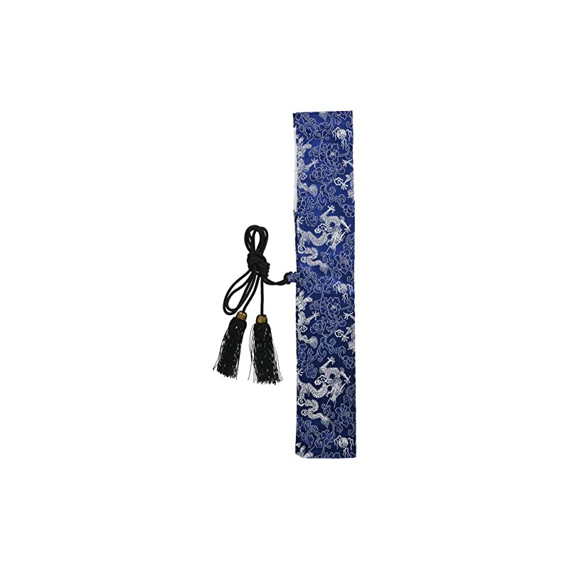 Onigata Touken Takinohoma Steel Fan, Black, 1.8 inches (30 cm),