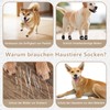 Watproofit Dog Socks 2 Pairs Non-Slip Dog Socks with Adjustable