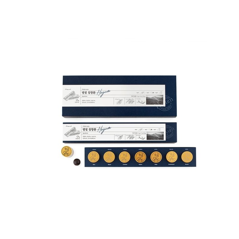 [혜윰] 별빛침향환 7환 홍삼환 침향환 건강식품 [Hyeyum] Starlight Agarwood Pill