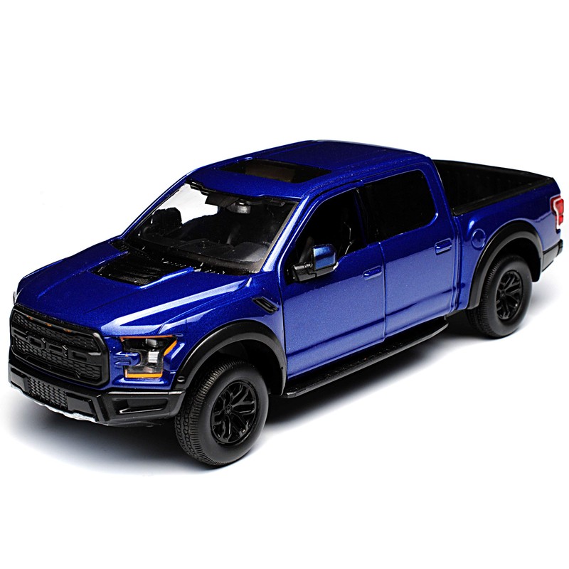 Motormax Ford F-150 Raptor Blue Pick-Up 13th Generation From 2014
