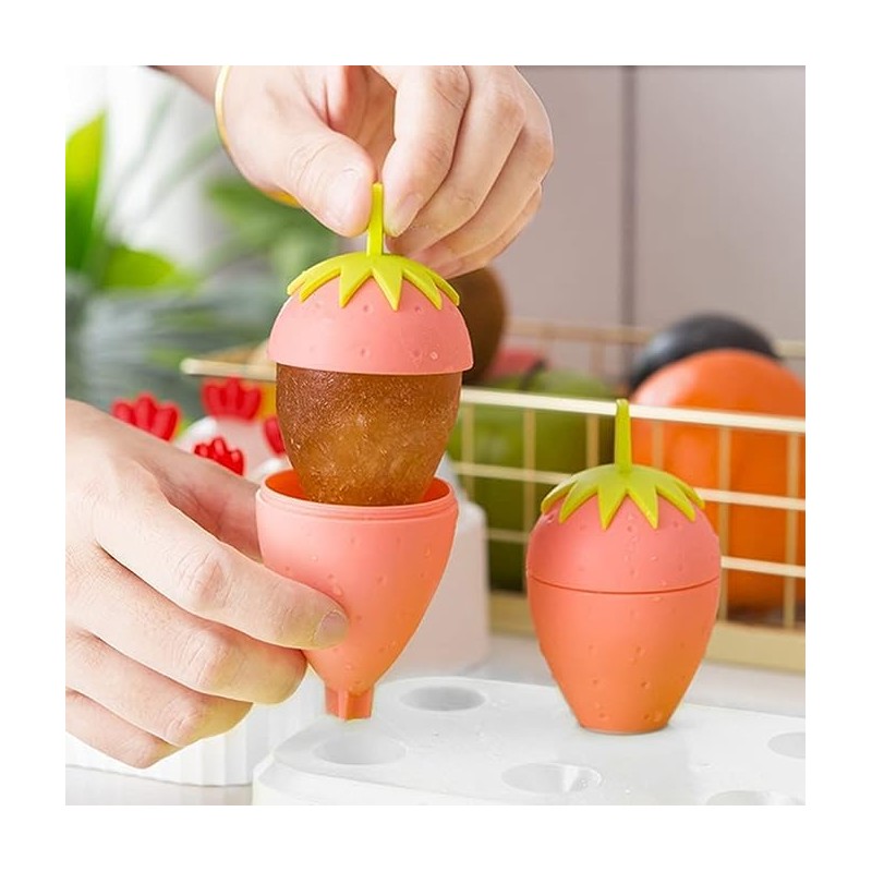 Noguez. Molde para Paletas de Hielo Reutilizable y de Fácil