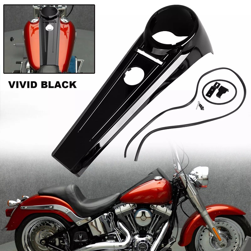 Unbranded Gloss Black Dash Panel Gas Tank Fuel Console Cover