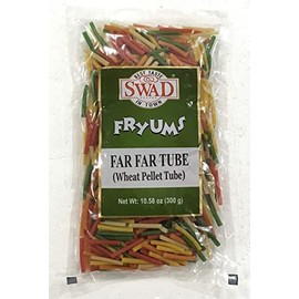 Swad Fryums Farfar Tube (Wheat Pellet Tube) - 300 Gram