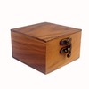LONMAIX 2PCS/PACK Walnut Wood Box for Crafts, Jewelry Box and