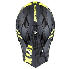 O'NEAL 2SERIES Unisex-Adult SPYDE Helmet Spare Visor (Black/Hi-Viz, One Size)