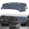 puxhig Dashboard Cover Custom Fit for Ford Econoline E150 E250