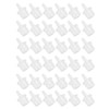 KGDUYC Pack of 50 Eyelash Glue Bottle Cap, Eyelash Glue
