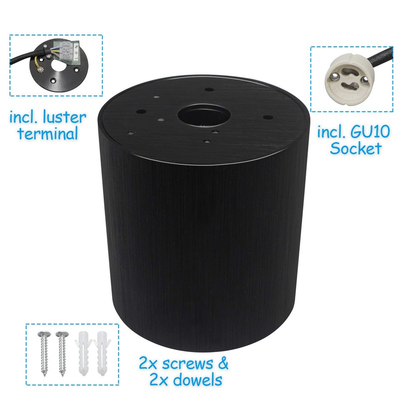 KYOTECH LED Surface-Mounted Spotlight Swivelling Diameter 80 x 84 mm