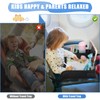 DxTing Upgraded Kids Travel Tray for Airplane - Toddler Car