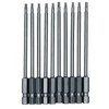 COMOK 10 Pieces 1/4 Inch Hex Shank T10 100mm/3.94 Inch