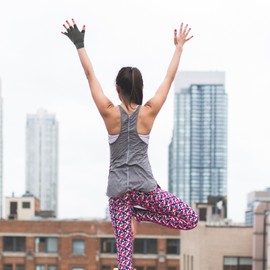 4 Pairs Anti Slip Yoga Half Finger Womenanti Slip Workout