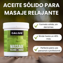GALIUS® Relaxing Massage Oil Firm 500 ml