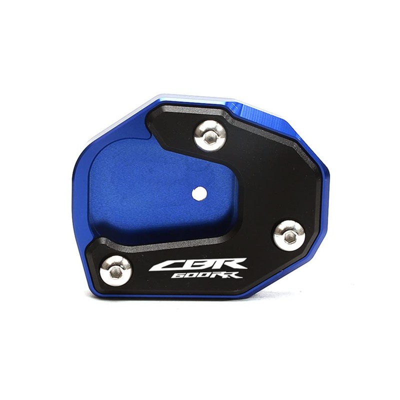 CBR600RR 2007-2022 Motorcycle Side Stand Kickstand Plate Pad End Red