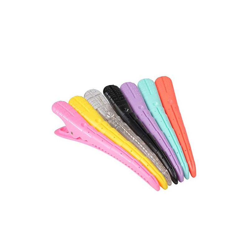 Jagrip Set of 4 (Black) Hair Clips Professional Duck Curl