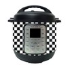 MightySkins Carbon Fiber Skin Compatible with Instant Pot Duo 6-QT