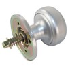 Maxtech 10332 Satin Chrome 26D Interior Exterior Knob Rose Kit