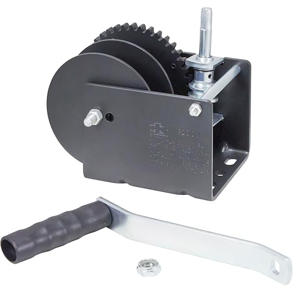 Goldenrod Dutton-Lainson Company (WG2000SR) Worm Gear Winch with Split Reel