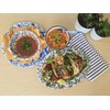 Crow Canyon Home Set of 4 Flat Salad Plates, Durable