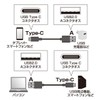サンワサプライ USB2.0 TypeC - Aケーブル 2m KU-CA20K