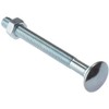 Merriway BH04825 (25 Pcs) Carriage Bolts with Nuts, M6 x