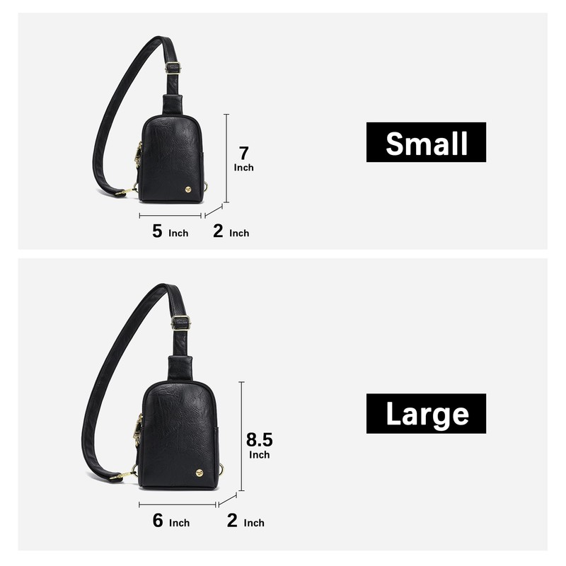 INICAT Sling Bag for Women Touchscreen Small Crossbody Cell Phone