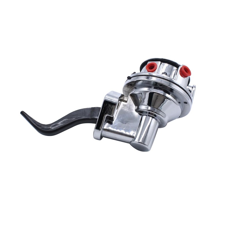1 PC SHLPDFM Chrome Silver High Volume Mechanical Fuel Pump