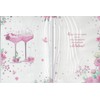 On your anniversary card. Champagne glasses. 9 x 6 inches