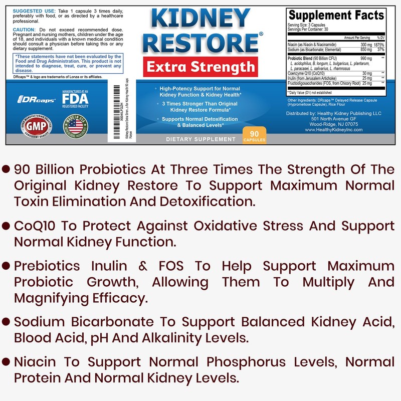 Kidney Cleanse Detox & Repair - Created by Kidney Health