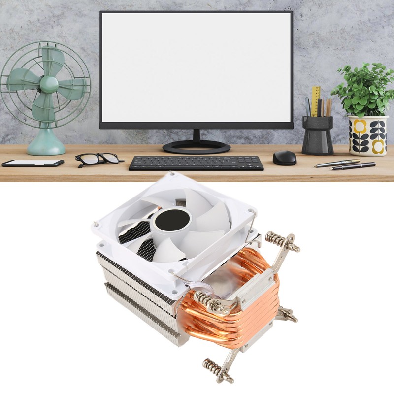 CPU Air Cooler 3.5in 7 Blades 6 Heat Pipes 3pin