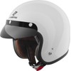 Bogotto H541 Solid Jet Helmet, White, XS