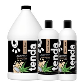 Baking Soda & Oatmeal with Aloe Dog Shampoo - Deoderizes and Alleviates Itching - Professional Formula - Tenda Groom (16oz)