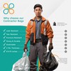 PlasticMill Contractor Bags Heavy Duty - Commercial, Industrial Garbage Bags